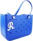 (image for) R - Letter Monogram Charm for Our Beach Bags Jumbo Charms Compatible for bogg, Simply Southern