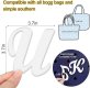 (image for) U - Letter Monogram Charm for Our Beach Bags Jumbo Charms Compatible for bogg, Simply Southern