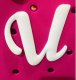 (image for) U - Letter Monogram Charm for Our Beach Bags Jumbo Charms Compatible for bogg, Simply Southern