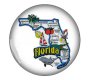 (image for) Snap Glass Jewelry - Florida Map