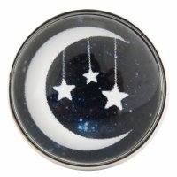 (image for) Snap Jewelry Glass - Moon & Stars