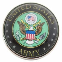 (image for) Snap Glass Jewelry - Army USA