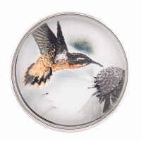 (image for) Snap Glass Jewelry - Hummingbird