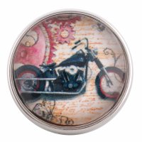 (image for) Snap Glass Jewelry - Motorcycle