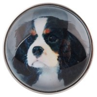 (image for) Snap Glass Jewelry - Animals Dogs