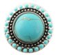 (image for) Snap Jewelry Gemstone - Turquoise Halo