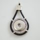 (image for) Snap Jewelry Pendant Bling & Leather