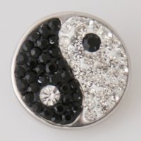 (image for) Snap Jewelry Crystal Yin & Yang