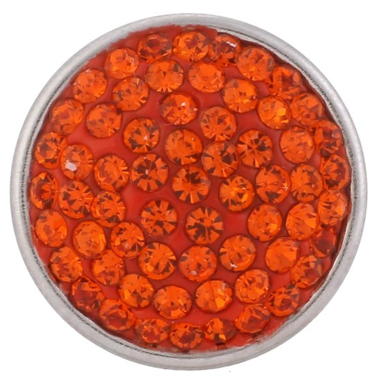 (image for) Snap Jewelry Crystal - Solid Orange - Click Image to Close