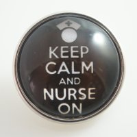 (image for) Snap Glass Jewelry - Nurse