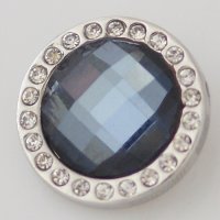 (image for) Snap Jewelry Rhinestone - Faceted Crystal Dark Blue