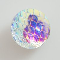 (image for) Snap Jewelry Iridescent Design - Scales AB Clear