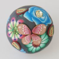 (image for) Snap Jewelry Clay - Flower Multi & Pink Butterfly