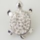 (image for) Snap Jewelry Rhinestone - Turtle Clear