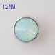 (image for) Mini Snap Jewelry Light Blue AB Rhinestone Stud fits 12mm Petite Ginger Charm