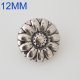 (image for) Mini Snap 12mm - Metal Daisy