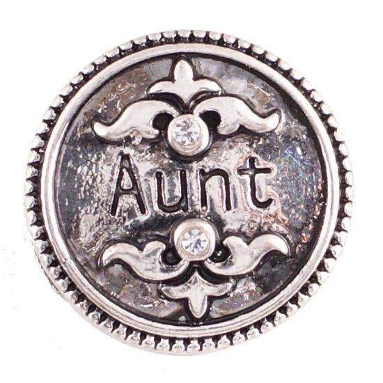 (image for) Snap Jewelry Metal ? Aunt - Click Image to Close