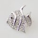 (image for) Snap Jewelry Rhinestone - Fish