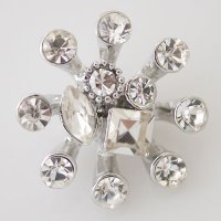 (image for) Snap Jewelry Rhinestone - Clear