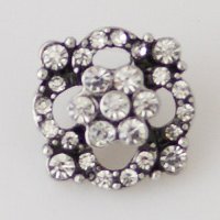 (image for) Snap Jewelry Rhinestone - Cluster Clear