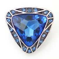 (image for) Snap Jewelry Rhinestone - Triangle Blue