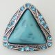 (image for) Snap Jewelry Gemstones - Turquoise Triangle