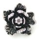 (image for) Snap Jewelry Rhinestone - Rose Clear