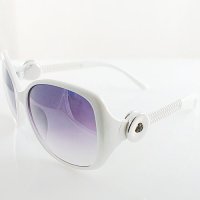 (image for) Snap Jewelry Sunglasses - White