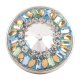 (image for) Snap Jewelry Crystal Rhinestone - Light Blue & Clear