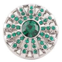 (image for) Snap Jewelry Rhinestone - Green