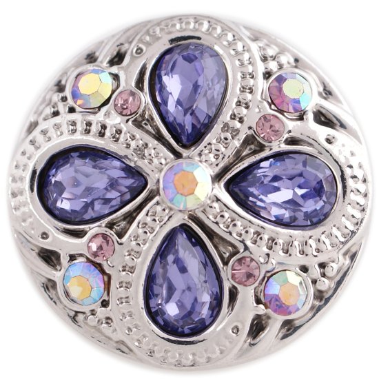 (image for) Snap Jewelry Rhinestone - Designer AB, Lavender & Purple - Click Image to Close