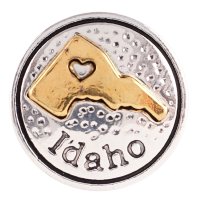 (image for) Snap Jewelry Metal - States Idaho