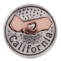 (image for) Snap Jewelry Metal - States California