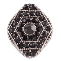 (image for) Snap Jewelry Rhinestone - Diamond Black