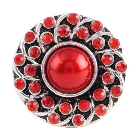 (image for) Snap Jewelry stone - Red - Click Image to Close