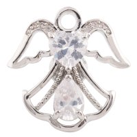 (image for) Snap Jewelry Large CZ - Angel