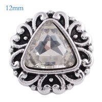 (image for) Mini Snap 12mm - Rhinestone Trillion Clear