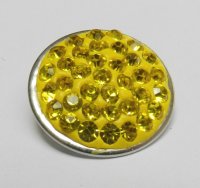 (image for) Snap Jewelry Crystal - Solid Yellow