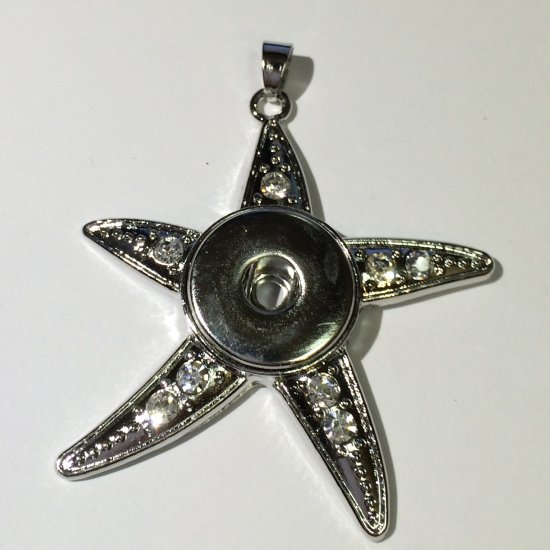 (image for) Snap Jewelry Pendant - Star Fish - Click Image to Close