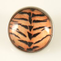 (image for) Snap Jewelry Photo - Animal Print - Tiger