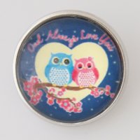 (image for) Snap Jewelry Photo - Animal - Owl Always Love You