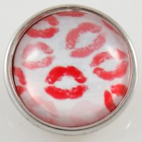 (image for) Snap Jewelry Photo - Lips Kiss Marks