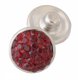 (image for) Mini Snap Jewelry Garnet Crystal Rhinestone Stud fits 12mm Petite Ginger Charm