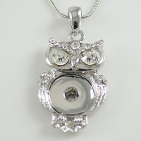 (image for) Snap Jewelry Pendant - Owl