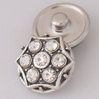 (image for) Snap Jewelry Rhinestone - Cluster Star - Clear