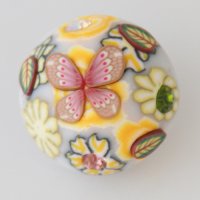 (image for) Snap Jewelry Clay - Flower White & Yellow