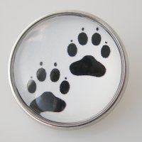 (image for) Snap Jewelry Photo - Animal - Paw Print