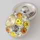 (image for) Snap Jewelry Rhinestone - Cluster - Multi Yellow