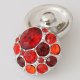 (image for) Snap Jewelry Rhinestone - Cluster - Multi Red