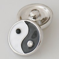 (image for) Snap Jewelry Enamel - Yin and Yang